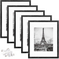 Cheap wholesale custom 11x14 Ash Gray wood DIY Wall gallery Picture Frame for photo hd